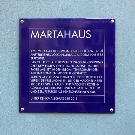 Marta - 1950's Architecture In Zurich's Vibrant Old Town, Near Main Station 2* Zúrich